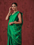 Silk Temple Green Saree